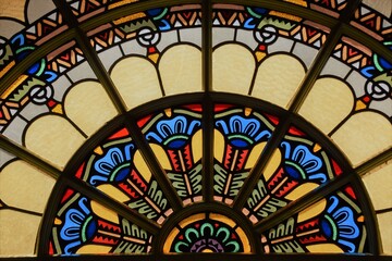 stained glass window