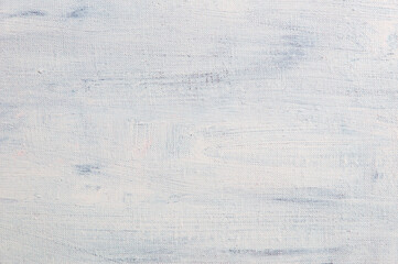 abstract light creative background - rough linen canvas unevenly covered with white primer. Toning,...