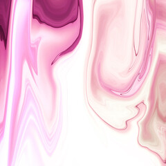 High Resolution Colorful fluid painting with marbling texture, 3D Rendering. 