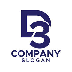 D3 Logo Inspirations vector template