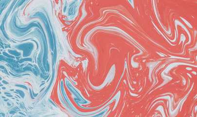 Ultra Hd. Hand Painted Background With Mixed Liquid Color Paints. Abstract Fluid Acrylic Painting. Marbled Colurful Abstract Background. Liquid Marble Pattern.
