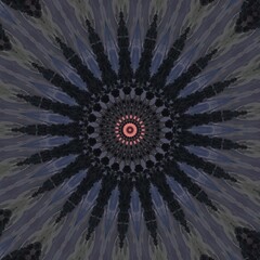 Kaleidoscope geometric colorful pattern. Abstract kaleidoscope background. Awesome multicolor texture.