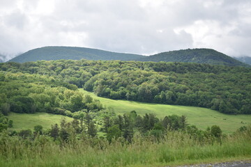 Fototapeta premium landscape in the mountains