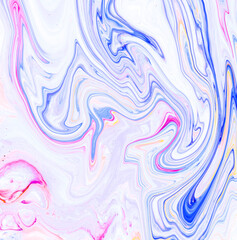 Fototapeta na wymiar High Resolution Colorful fluid painting with marbling texture, 3D Rendering.