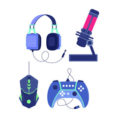 game streamer elements collection