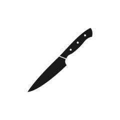kitchen knife icon design template vector
