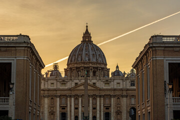 Fototapeta na wymiar St. Peter’s Basilica, Vatican
