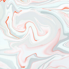 High Resolution Colorful fluid painting with marbling texture, 3D Rendering.	
