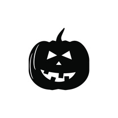 halloween pumpkin isolated on white