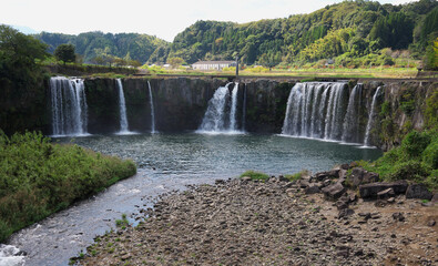 大分県　豊後大野市　原尻の滝