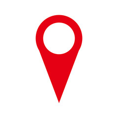pin location icon vector illustration symbol