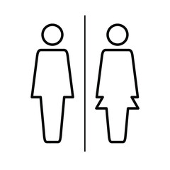 male and female signs