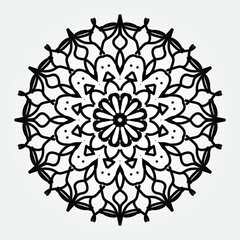 decorative concept abstract mandala illustration