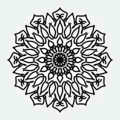 decorative concept abstract mandala illustration