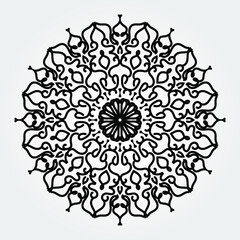 decorative concept abstract mandala illustration