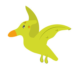 cute pteranodon dinosaur © Jeronimo Ramos