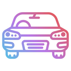 car gradient icon