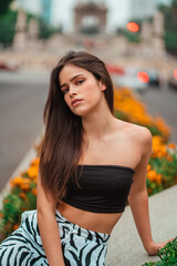 portrait of a beautiful girl