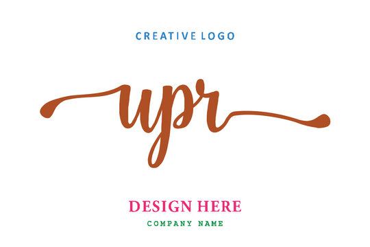UPR lettering logo is simple, easy to understand and authoritative