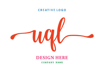 UQL lettering logo is simple, easy to understand and authoritative