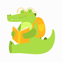 Back to school animal cute