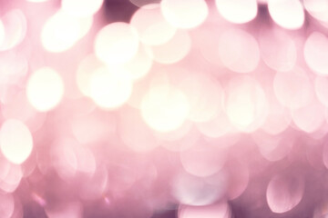 Background of beautiful bokeh lights	
