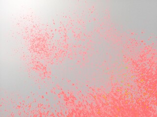 Silver grey abstract background with pink splash drops web template design modern style  creativity concept  