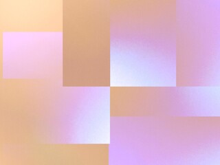 Obraz premium abstract colourful pink gradient golden beige peach hue geometric square shape corporate style background