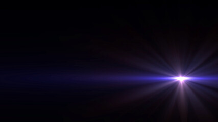 black background with bright  rays. cosmic rays background 8k. bright Star. 3d rendering