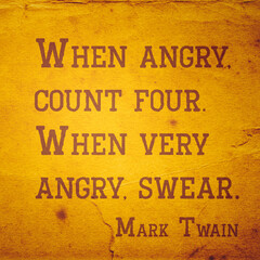 very angry, swear TwainSQ