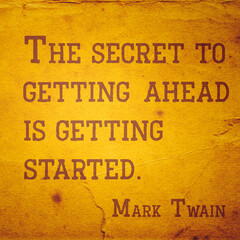 getting ahead TwainSQ