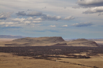 desert landscape in state country