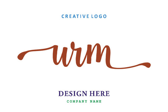 URM lettering logo is simple, easy to understand and authoritative