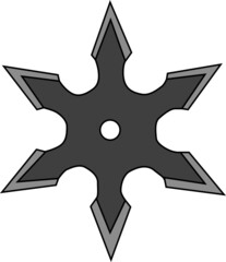 恐怖の手裏剣のイメージ