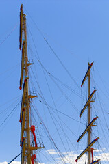 the Sailboat mast