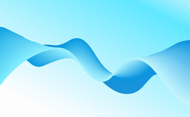 Vector abstract colorful flowing wave lines background. Design element for presentation. website template