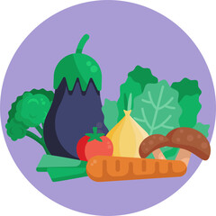 Country Living Icon. Countryside Icon.