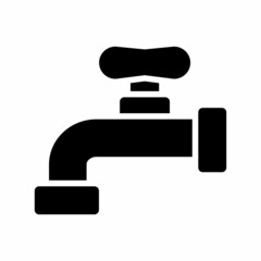 Faucet Icon Design Vector Template Illustration