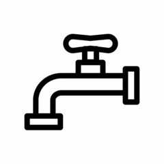 Faucet Icon Design Vector Template Illustration