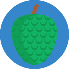 Exotic Fruit Icon.