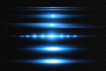 light special effect. Luminous stripes. vector illustration	