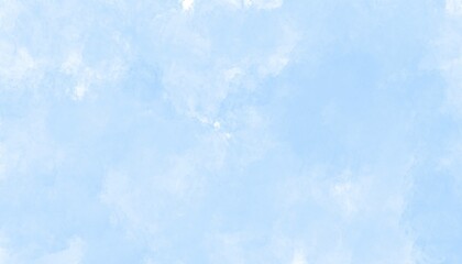 Blue watercolor abstract background. Wallpaper art.