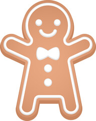 ジンジャーマンクッキー　リボン