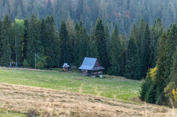 Fototapeta na wymiar Bacówka w Tatrach 