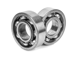 Two ball bearing stainless metal roller for machine industrial