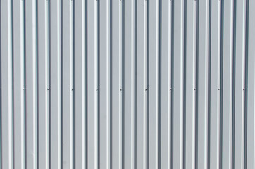 Corrugated iron sheet. Texture of a corrugated zinc sheet 