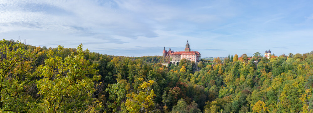 Great residence of the Hochbergs - Ksiaz Castle in Walbrzych, Lower Silesia, Poland