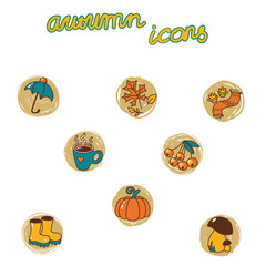 autumn icons