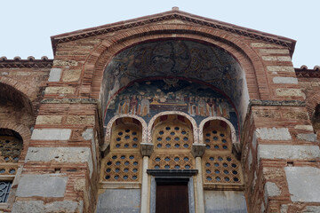 Obraz premium Greece. Byzantic Monastry Osios Loukas in Phocida