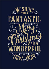 Wishing a fantastic Christmas